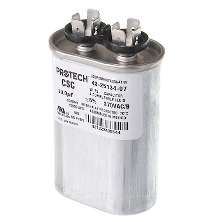Rheem 43-25134-07 Capacitor - 20/370 43-25134-0